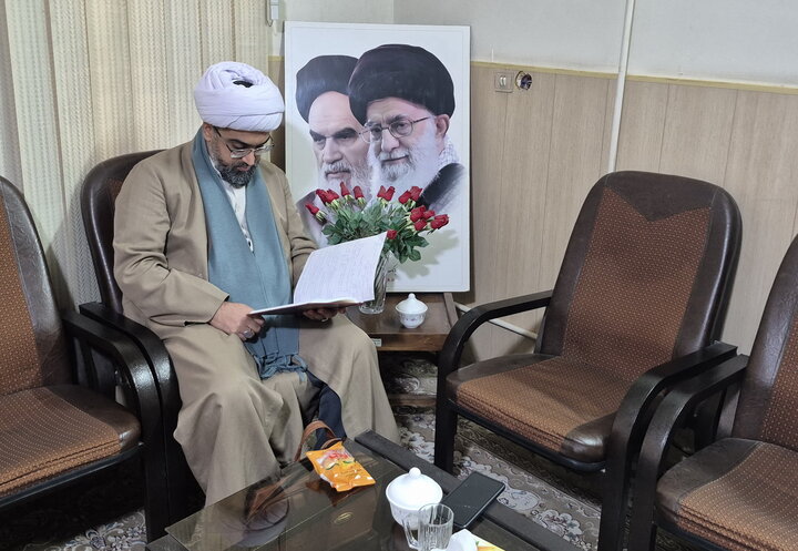 تصاویر/ آزمون مصاحبه ارتقای مجوز حکم تدریس سطوح عالی حوزه در کاشان