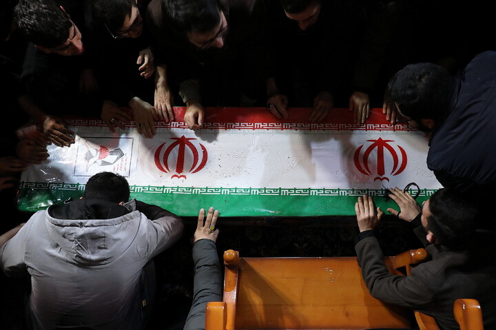 تصاویر/ مراسم وداع با پیکر شهید حجت الاسلام ابوالفضل طغیانی در قم