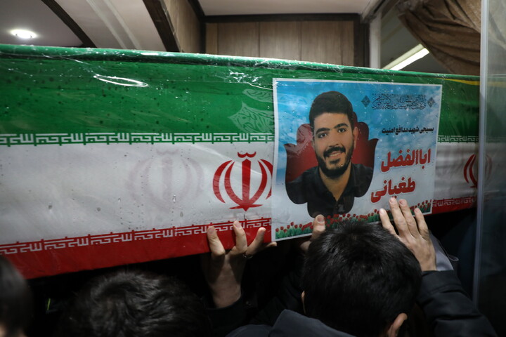 تصاویر/ مراسم وداع با پیکر شهید حجت الاسلام ابوالفضل طغیانی در قم