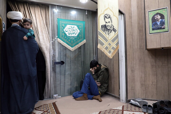 تصاویر/ مراسم وداع با پیکر شهید حجت الاسلام ابوالفضل طغیانی در قم