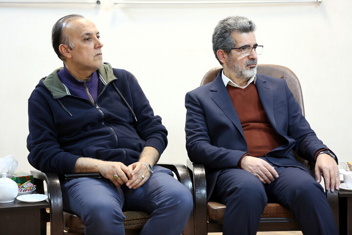 تصاویر/ دیدار رئیس دانشگاه علوم پزشکی قم با آیت الله اعرافی