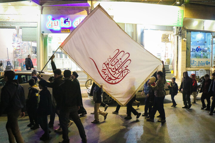 تصاویر/ اجتماع شبانه مردم انقلابی در محکومیت اقدامات تروریست های مسلح