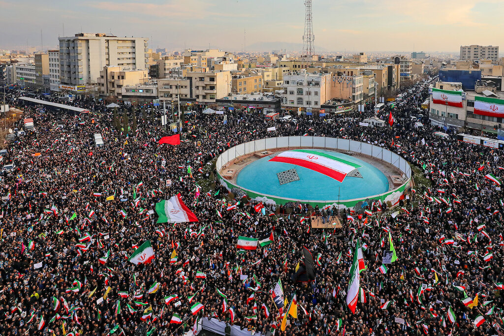 ایران میں ناحق خوں ریزی کے براہ راست ذمہ دار امریکہ اور اسرائیل: ایرانی عوام کی صدائے احتجاج