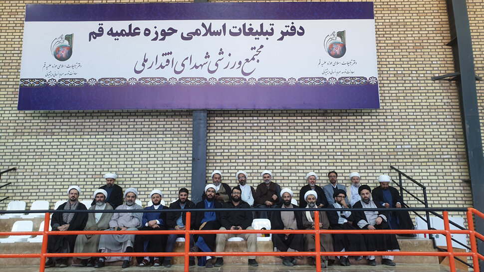 بازدید فعالان تبلیغی از مجموعه ورزشی شهدای اقتدار ملی