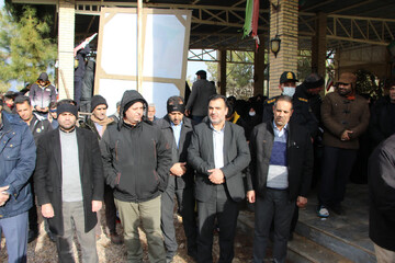 پیکر شهید مدافع امنیت در کاشان تشییع شد+تصاویر