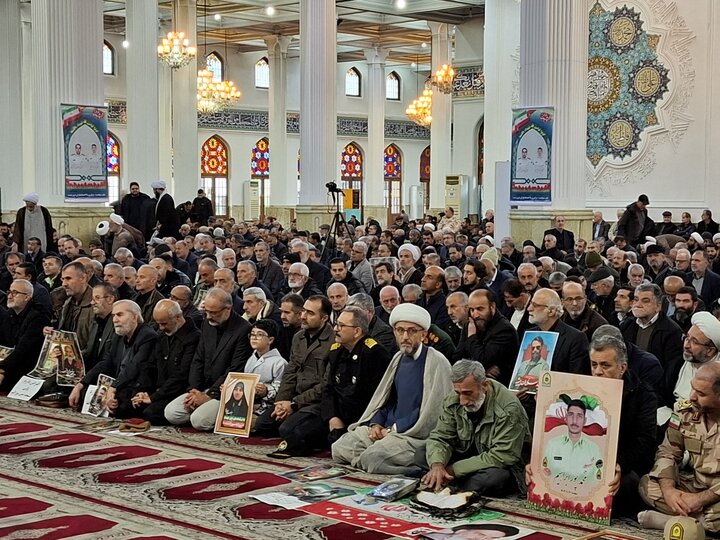 مراسم بزرگداشت شهدای امنیت گیلان برگزار شد