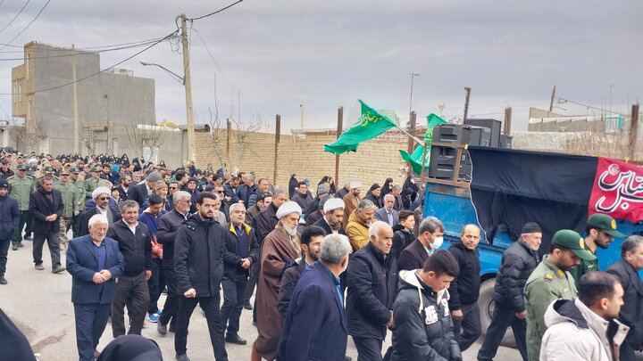 تصاویر / تشییع پیکر شهید محمود عباسی از شهدای امنیت