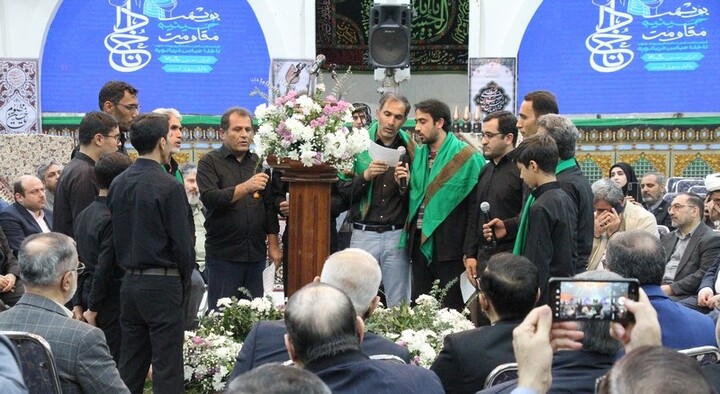 تصاویر/ مراسم بزرگداشت روز ستایشگری (بوشهر حسینیه مقاومت) در بوشهر