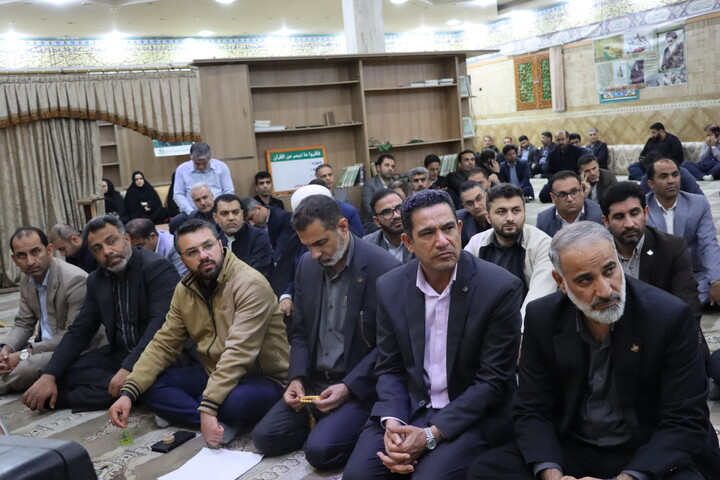 حضور نماینده ولی فقیه در جمع مدیران ستادی آموزش و پرورش خوزستان