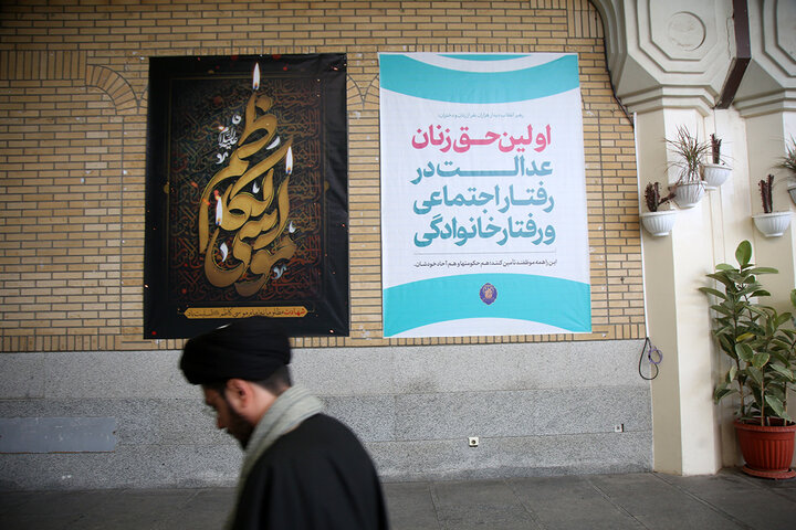 العتبة المعصومية تكتسي بالسواد عشية ذكرى استشهاد الإمام الكاظم (عليه السلام)