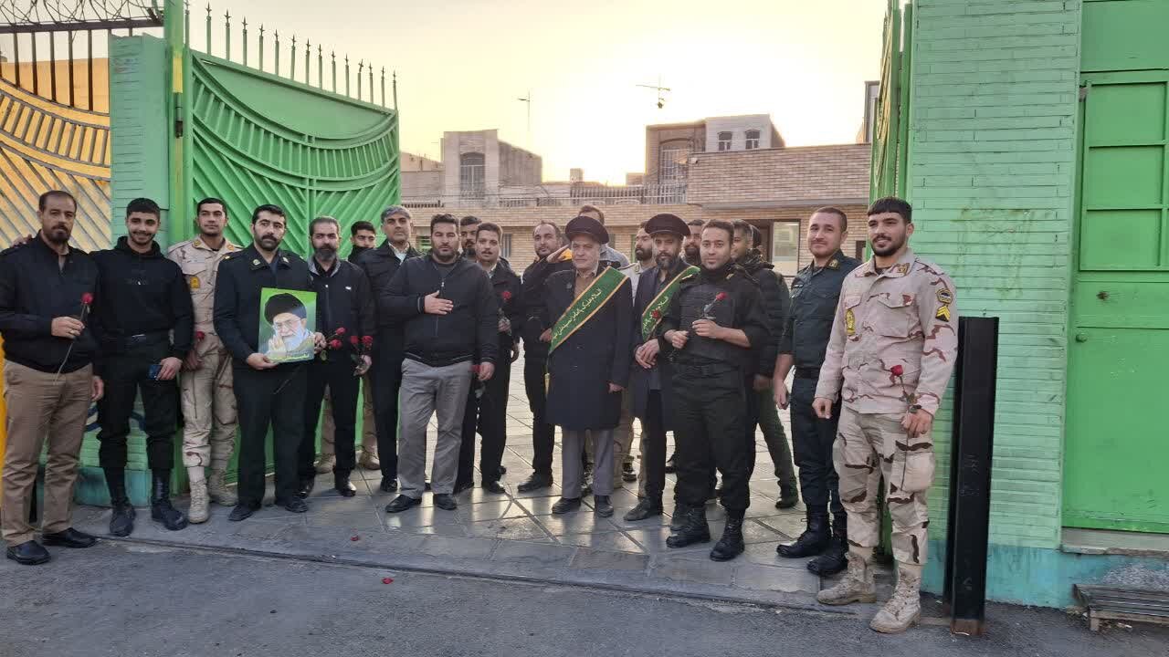 تقدیر از حافظان امنیت توسط آستان مقدس شاه سید علی(ع)