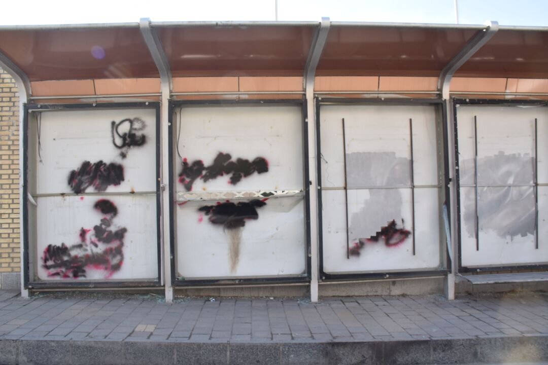 آسیب اغتشاشگران در همدان