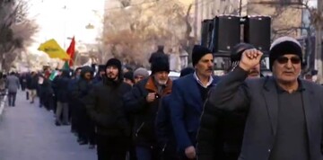 فیلم| کاروان عزای حماسی مردم اراک