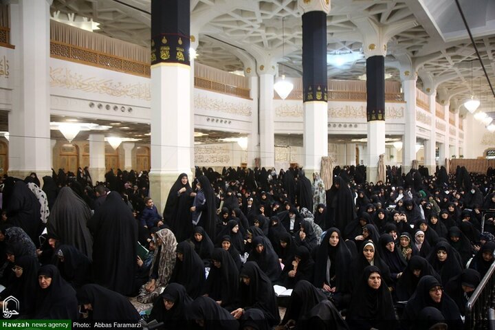 أجواء العتبة المعصومية في ليلة شهادة الإمام موسى الكاظم (عليه السلام)