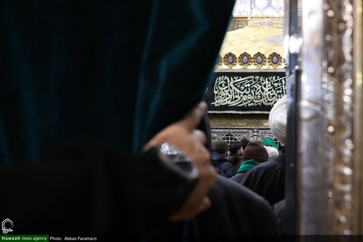 أجواء العتبة المعصومية في ليلة شهادة الإمام موسى الكاظم (عليه السلام)