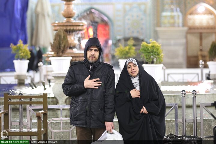 أجواء العتبة المعصومية في ليلة شهادة الإمام موسى الكاظم (عليه السلام)