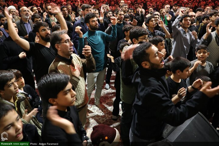 أجواء العتبة المعصومية في ليلة شهادة الإمام موسى الكاظم (عليه السلام)