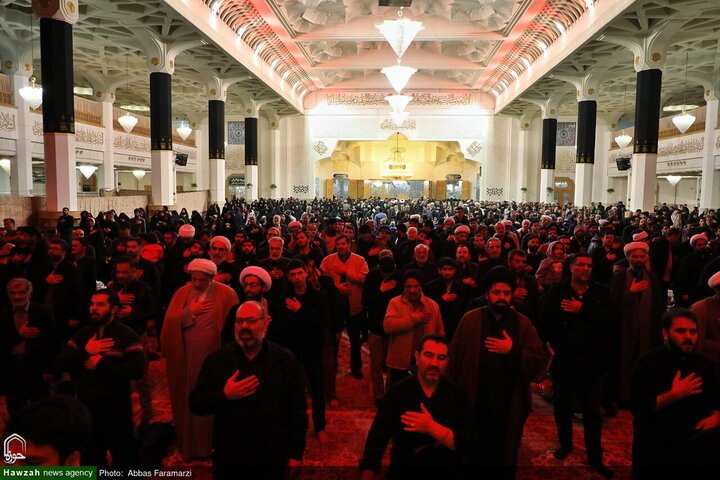 أجواء العتبة المعصومية في ليلة شهادة الإمام موسى الكاظم (عليه السلام)