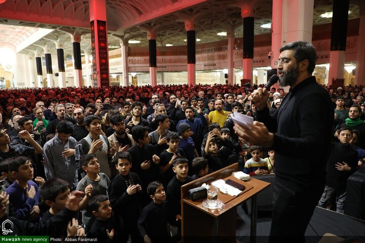 أجواء العتبة المعصومية في ليلة شهادة الإمام موسى الكاظم (عليه السلام)