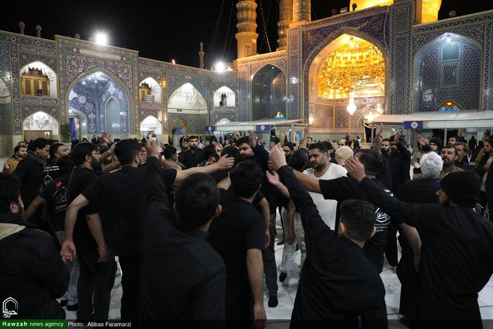 أجواء العتبة المعصومية في ليلة شهادة الإمام موسى الكاظم (عليه السلام)