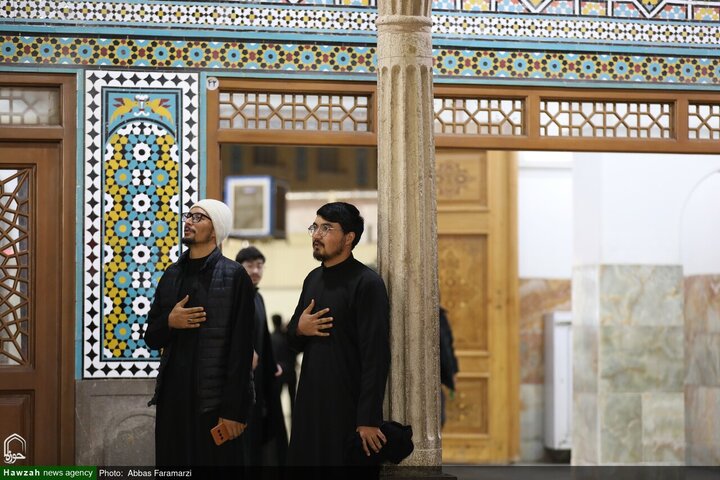 أجواء العتبة المعصومية في ليلة شهادة الإمام موسى الكاظم (عليه السلام)