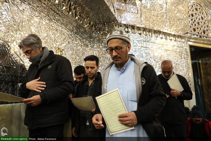 أجواء العتبة المعصومية في ليلة شهادة الإمام موسى الكاظم (عليه السلام)