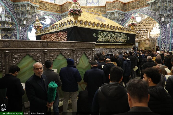 أجواء العتبة المعصومية في ليلة شهادة الإمام موسى الكاظم (عليه السلام)