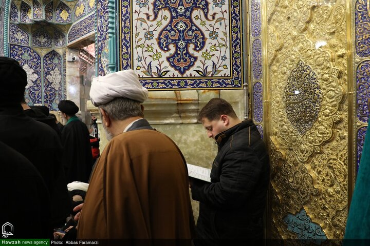 أجواء العتبة المعصومية في ليلة شهادة الإمام موسى الكاظم (عليه السلام)