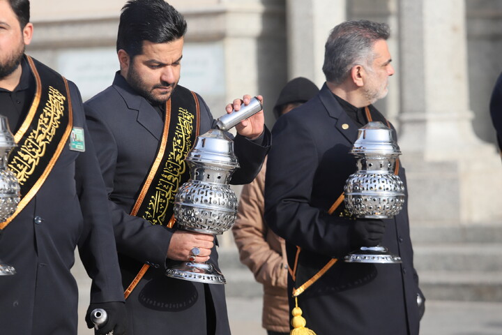 دستهٔ عزاداری خادمین و زائرین