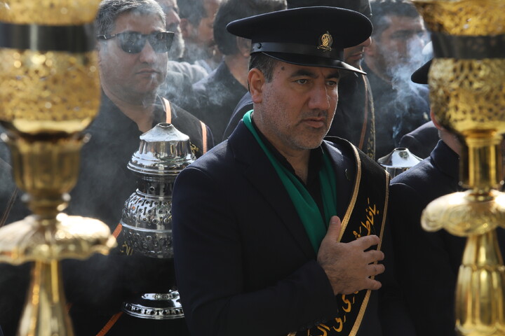 دستهٔ عزاداری خادمین و زائرین