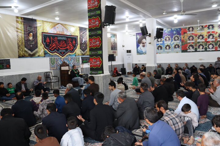 تصاویر/ مراسم شهادت امام موسی کاظم(ع) در دیّر