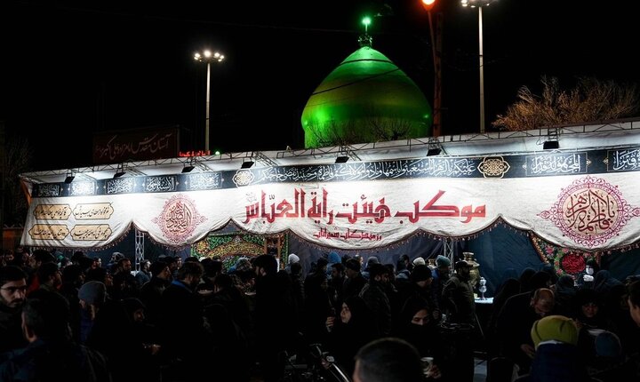 تصاویر/ عزاداری شهادت امام موسی کاظم در هیئت رایةالعباس(ع)