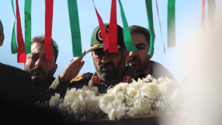 تصاویر/تشییع پیکر شهید مدافع امنیت در کوهدشت