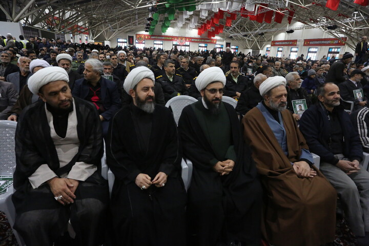 تصاویر / مراسم بزرگداشت شهدای مدافع امنیت اغتشاشات اخیر اصفهان