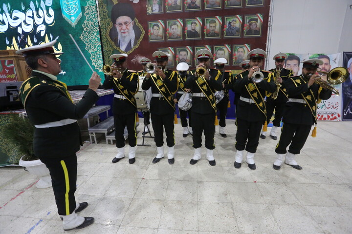 تصاویر / مراسم بزرگداشت شهدای مدافع امنیت اغتشاشات اخیر اصفهان