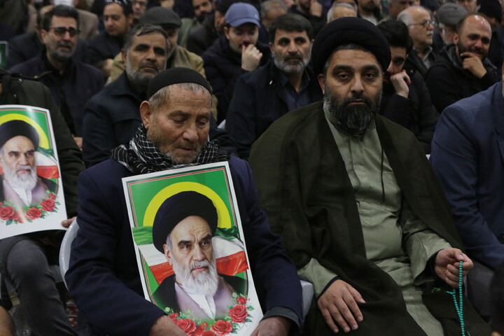 تصاویر / مراسم بزرگداشت شهدای مدافع امنیت اغتشاشات اخیر اصفهان