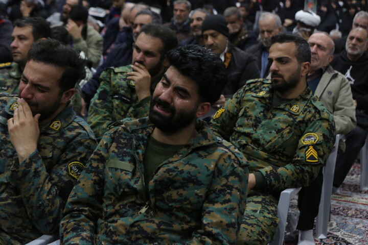 تصاویر / مراسم بزرگداشت شهدای مدافع امنیت اغتشاشات اخیر اصفهان