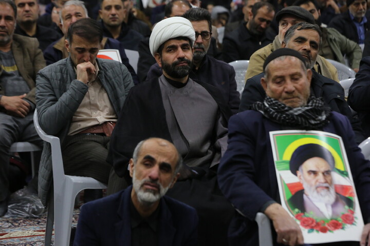 تصاویر / مراسم بزرگداشت شهدای مدافع امنیت اغتشاشات اخیر اصفهان