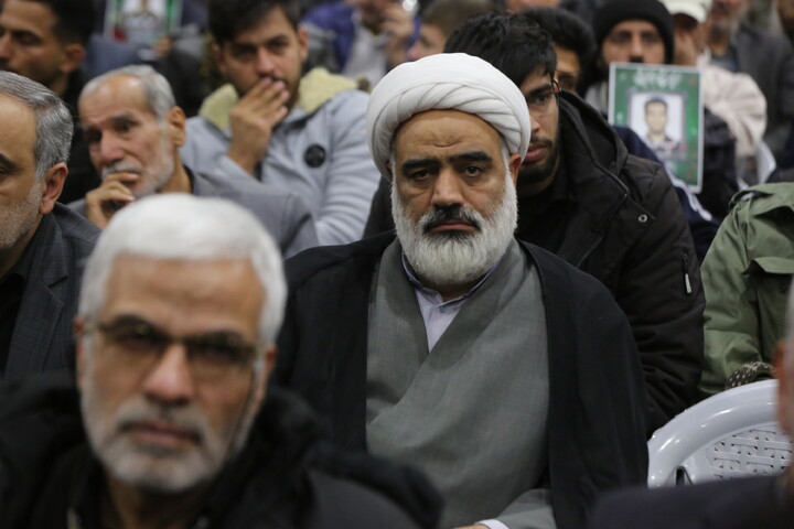 تصاویر / مراسم بزرگداشت شهدای مدافع امنیت اغتشاشات اخیر اصفهان