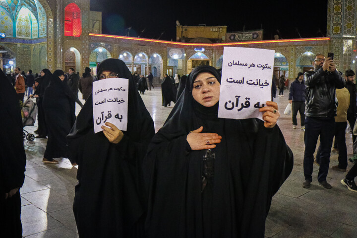 تصاویر/ اقامه دسته عزاداری شهادت امام موسی کاظم (ع) از مساجد سطح شهر به سمت حرم بانوی کرامت