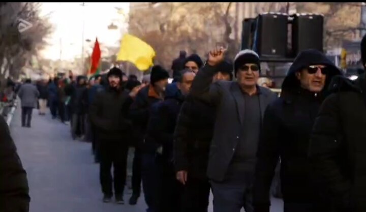 تصاویر/کاروان عزاداری حضرت موسی بن جعفر (ع)در اراک