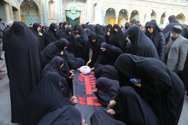 تصاویر/ مراسم تشییع  پیکر حجت الاسلام والمسلمین مجتبی بروجردی پدر شهید عیسی بروجردی