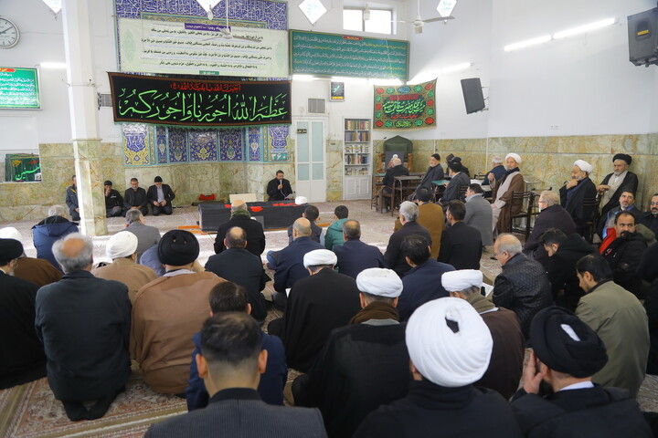 تصاویر/ مراسم تشییع  پیکر حجت الاسلام والمسلمین مجتبی بروجردی پدر شهید عیسی بروجردی