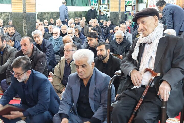 مراسم بزرگداشت شهید مدافع امنیت حاج مجید رنجبر