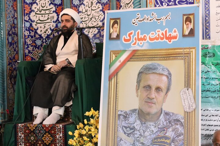 مراسم بزرگداشت شهید مدافع امنیت حاج مجید رنجبر