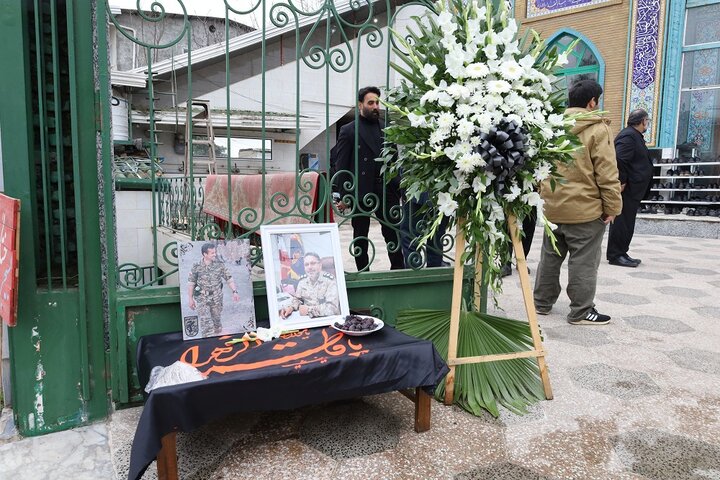 مراسم بزرگداشت شهید مدافع امنیت حاج مجید رنجبر