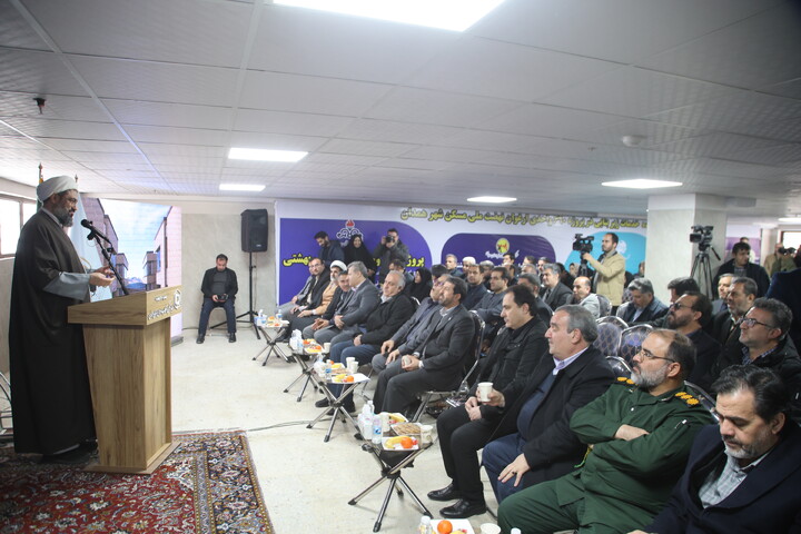 تصاویر /آیین  افتتاح پروژه 690 واحدی مسکن ملی همدان