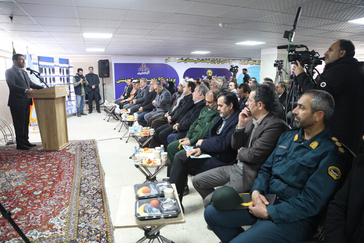 تصاویر /آیین  افتتاح پروژه 690 واحدی مسکن ملی همدان