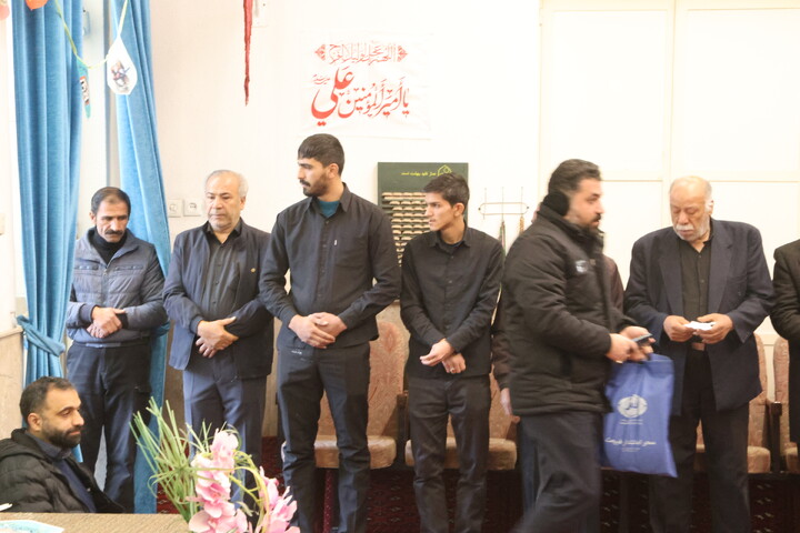 تصاویر / حضور نمایندگان مردم همدان در مجلس خبرگان رهبری در مراسم یادبود شهید متین منش