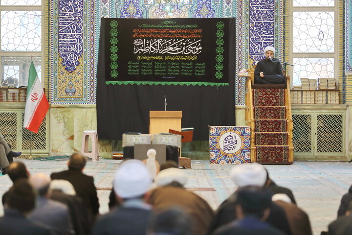 تصاویر/ مراسم ترحیم مرحوم حجت الاسلام والمسلمین مجتبی بروجردی پدر شهید عیسی بروجردی